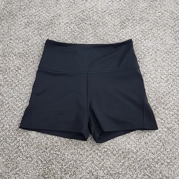 Pink Victoria Secret Ultimate High Waist Bike Short Black Medium 6" - Picture 1 of 5